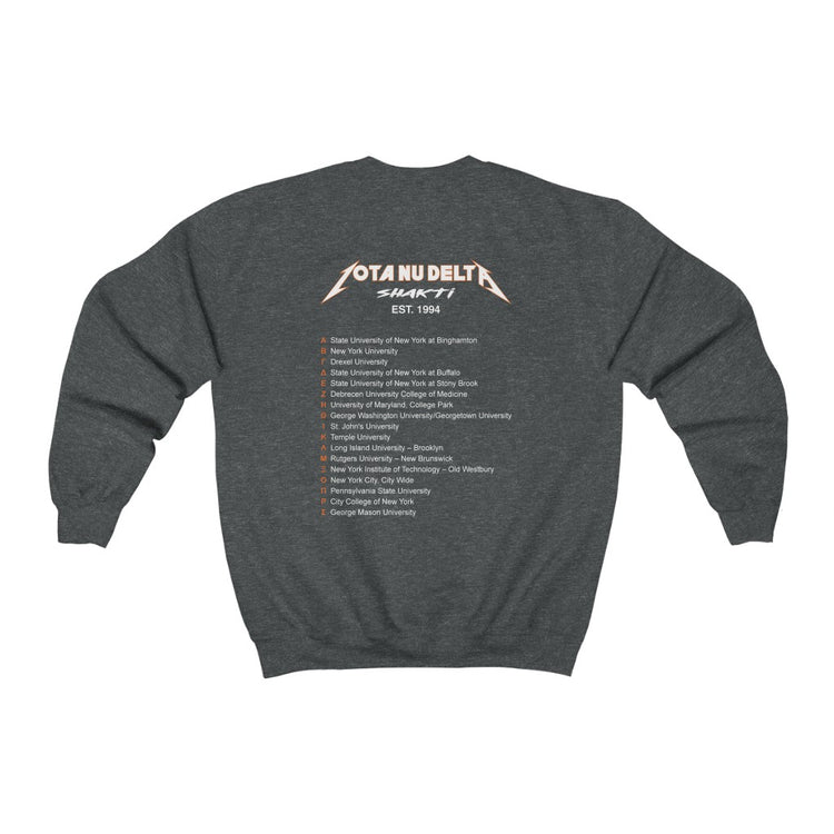 Metallica Inspired - Heavy Blend Crewneck Sweatshirt
