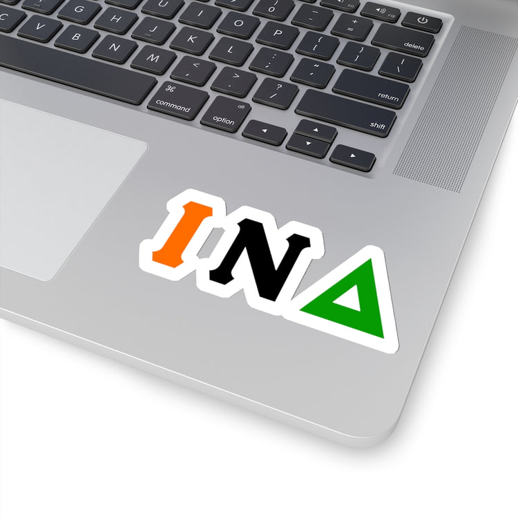 Greek Letters Sticker - Black