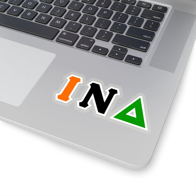 Greek Letters Sticker - Black