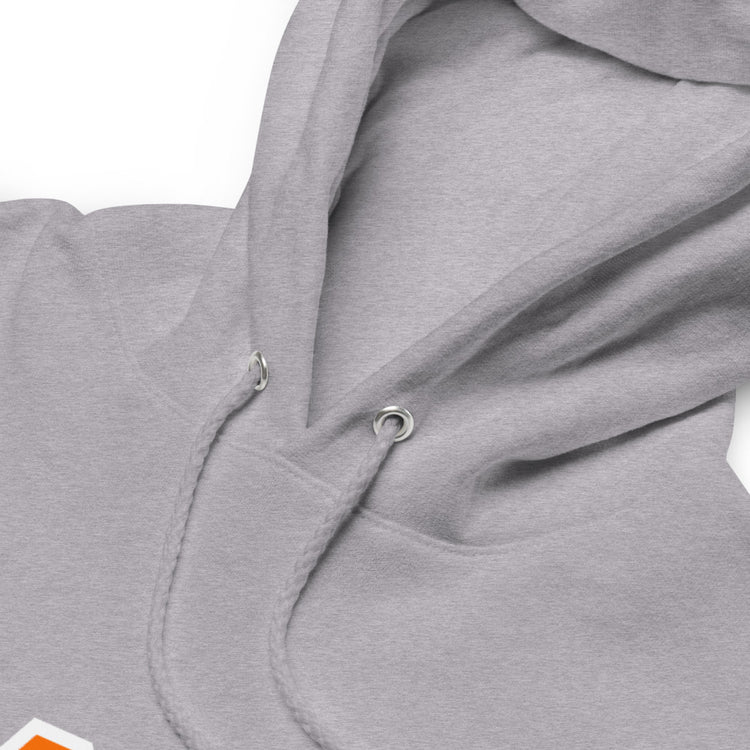 Greek Letters 2 - Fleece Hoodie Gray