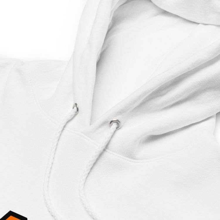 Greek Letters 2 - Fleece Hoodie White