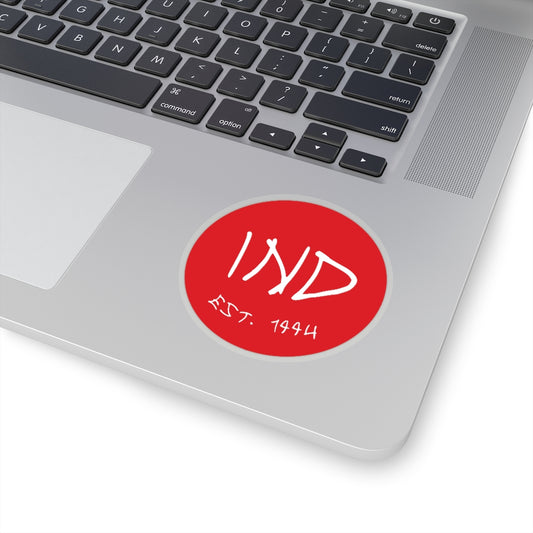 Red Moon ΙΝΔ Sticker