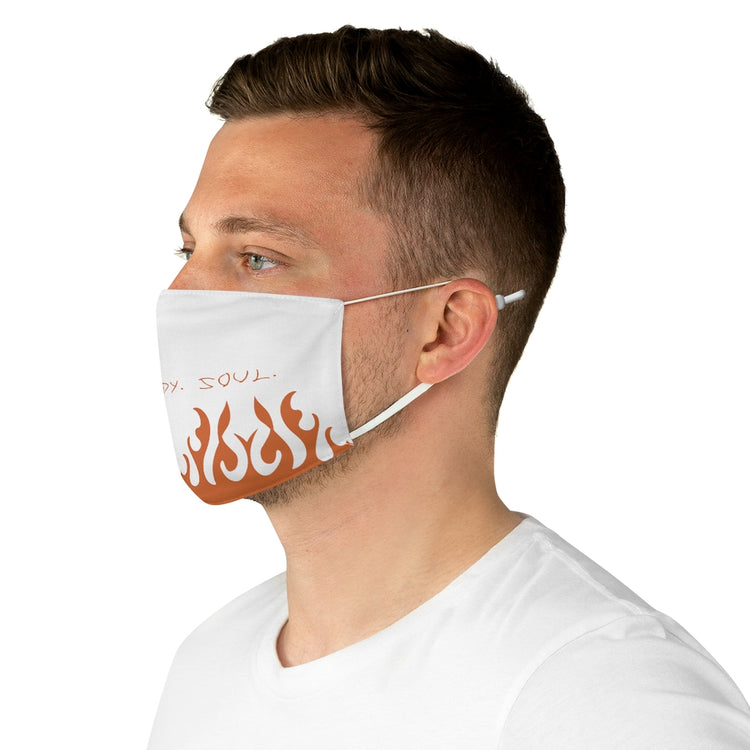 Hokage Inspired Face Mask White