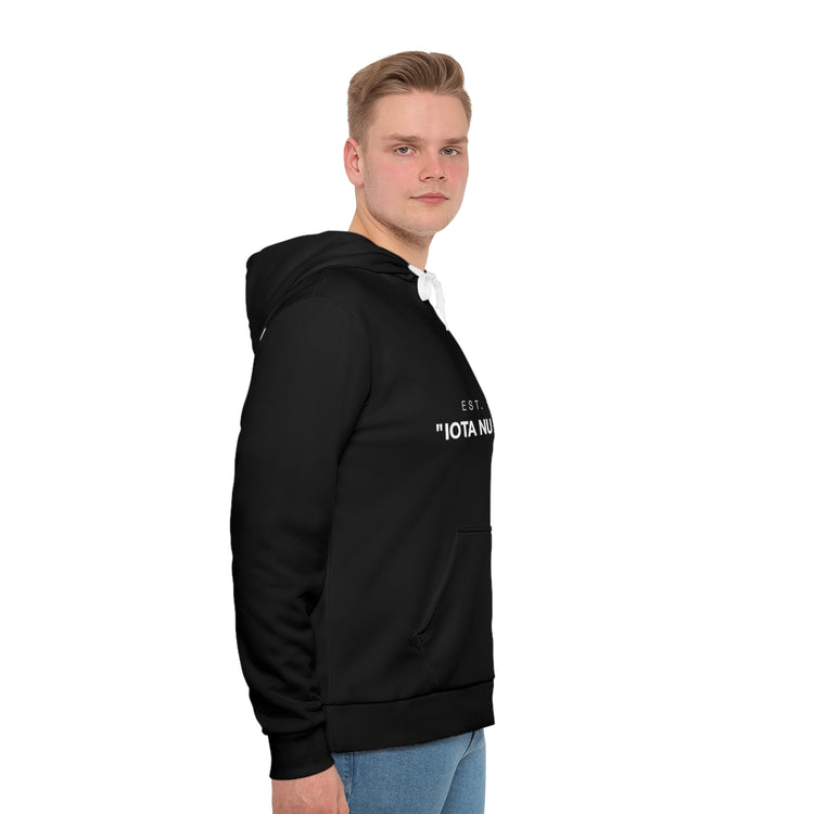 ΙΝΔ X Off-White | "Iota-Nu-Delta" Hoodie Black