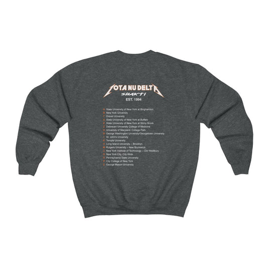 Metallica Inspired - Heavy Blend Crewneck Sweatshirt