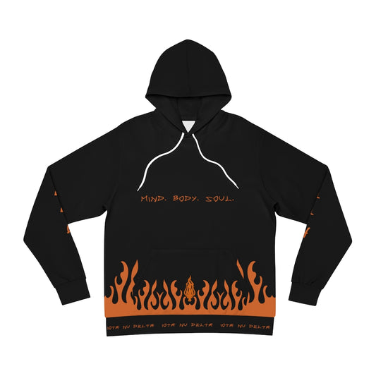 Hokage Inspired - Premium Hoodie Black