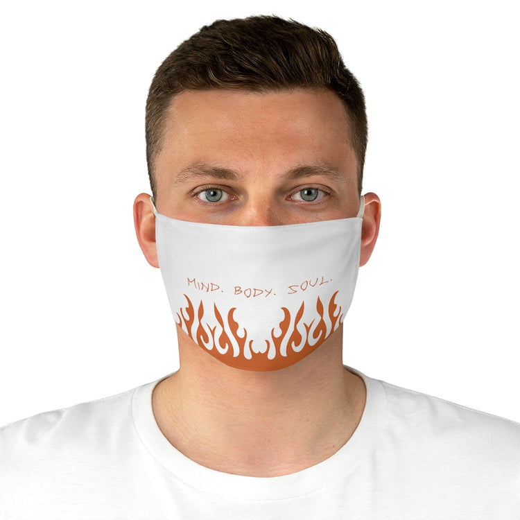 Hokage Inspired Face Mask White