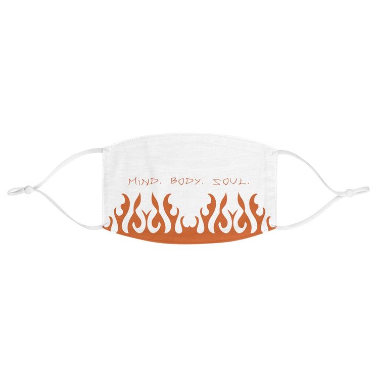 Hokage Inspired Face Mask White