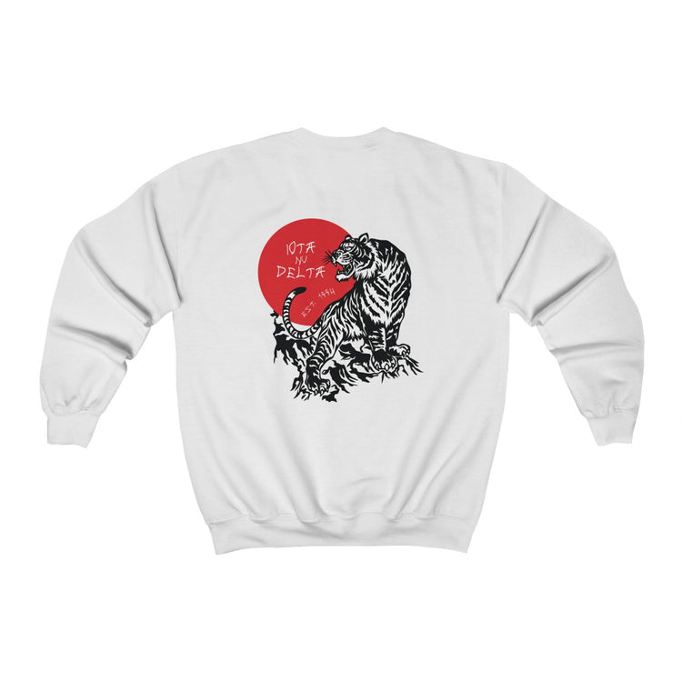 Japanese Tiger - Heavy Blend Crewneck Sweatshirt