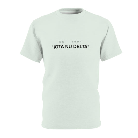 ΙΝΔ X Off-White | "Iota-Nu-Delta" T-Shirt Mint