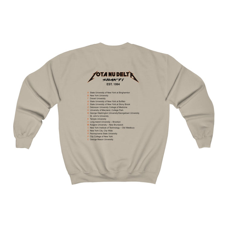 Metallica Inspired - Heavy Blend Crewneck Sweatshirt