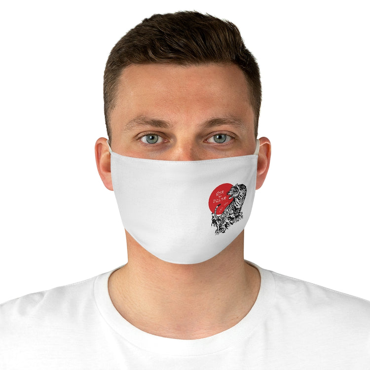 Japanese Tiger - Face Mask White