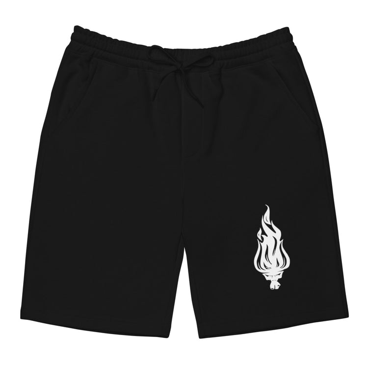 Flame White - Fleece Shorts