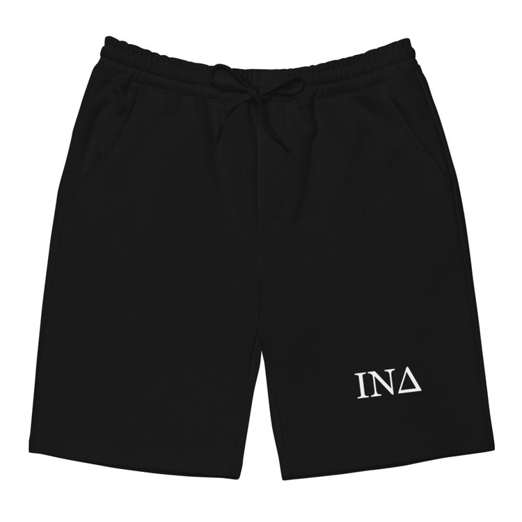 Letters White - Fleece Shorts