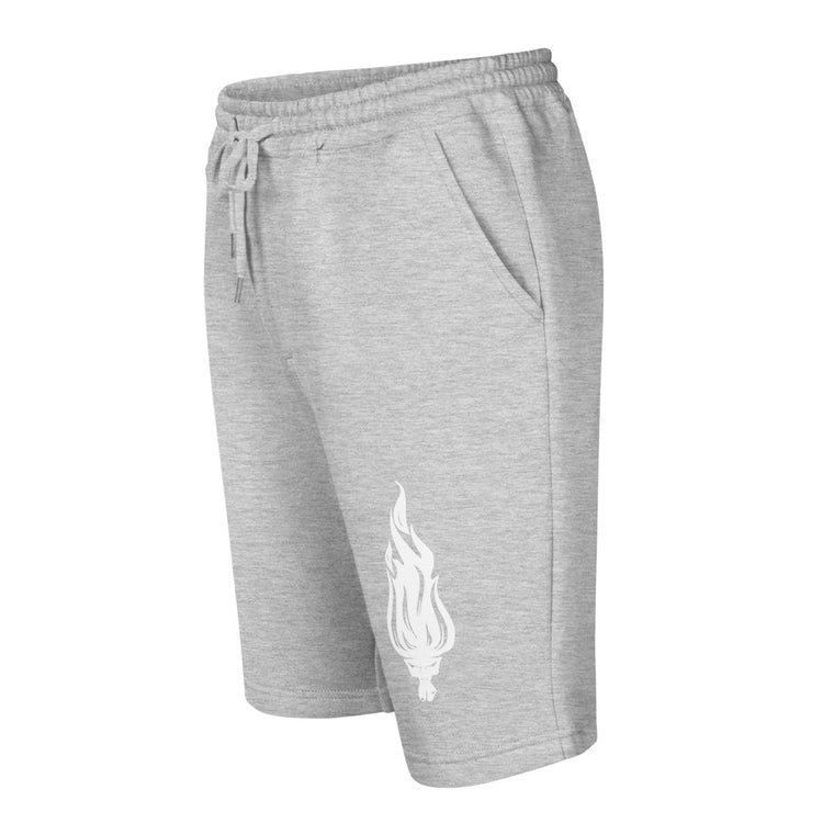 Flame White - Fleece Shorts