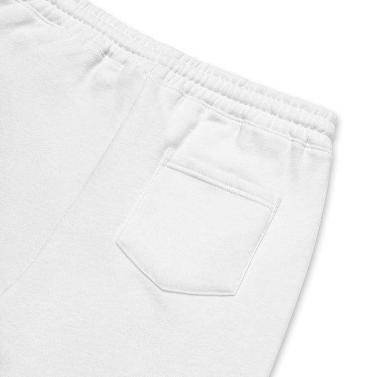 Letters White - Fleece Shorts