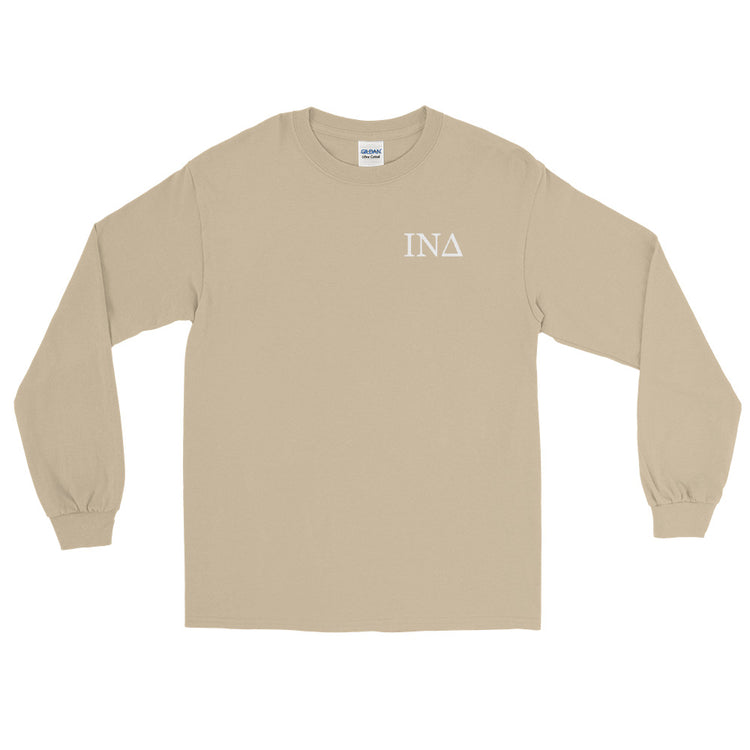 Letters White - Long Sleeve Shirt