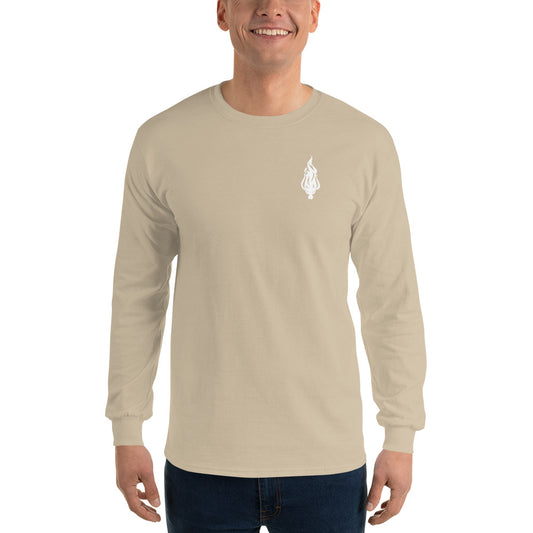 Flame White - Long Sleeve Shirt