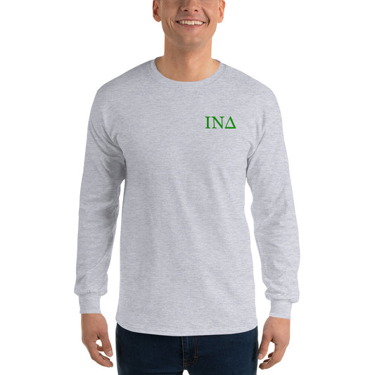 Letters Green - Long Sleeve Shirt