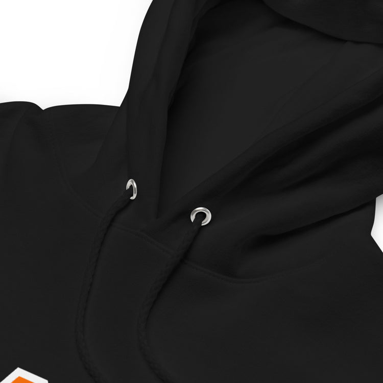 Greek Letters 2 - Fleece Hoodie Black