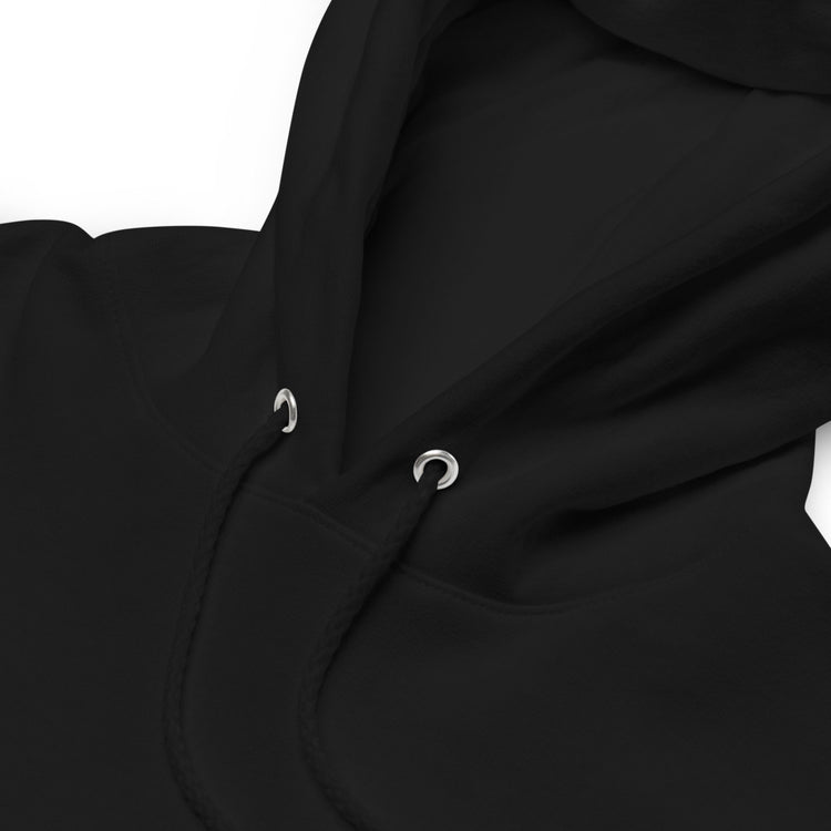 Iota Nu Delta - Fleece Hoodie Black