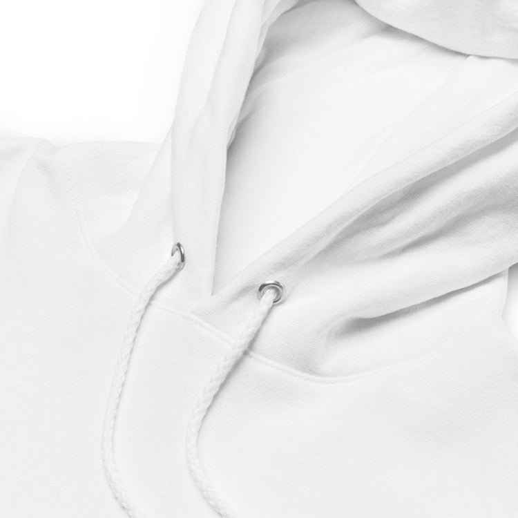 Iota Nu Delta - Fleece Hoodie White